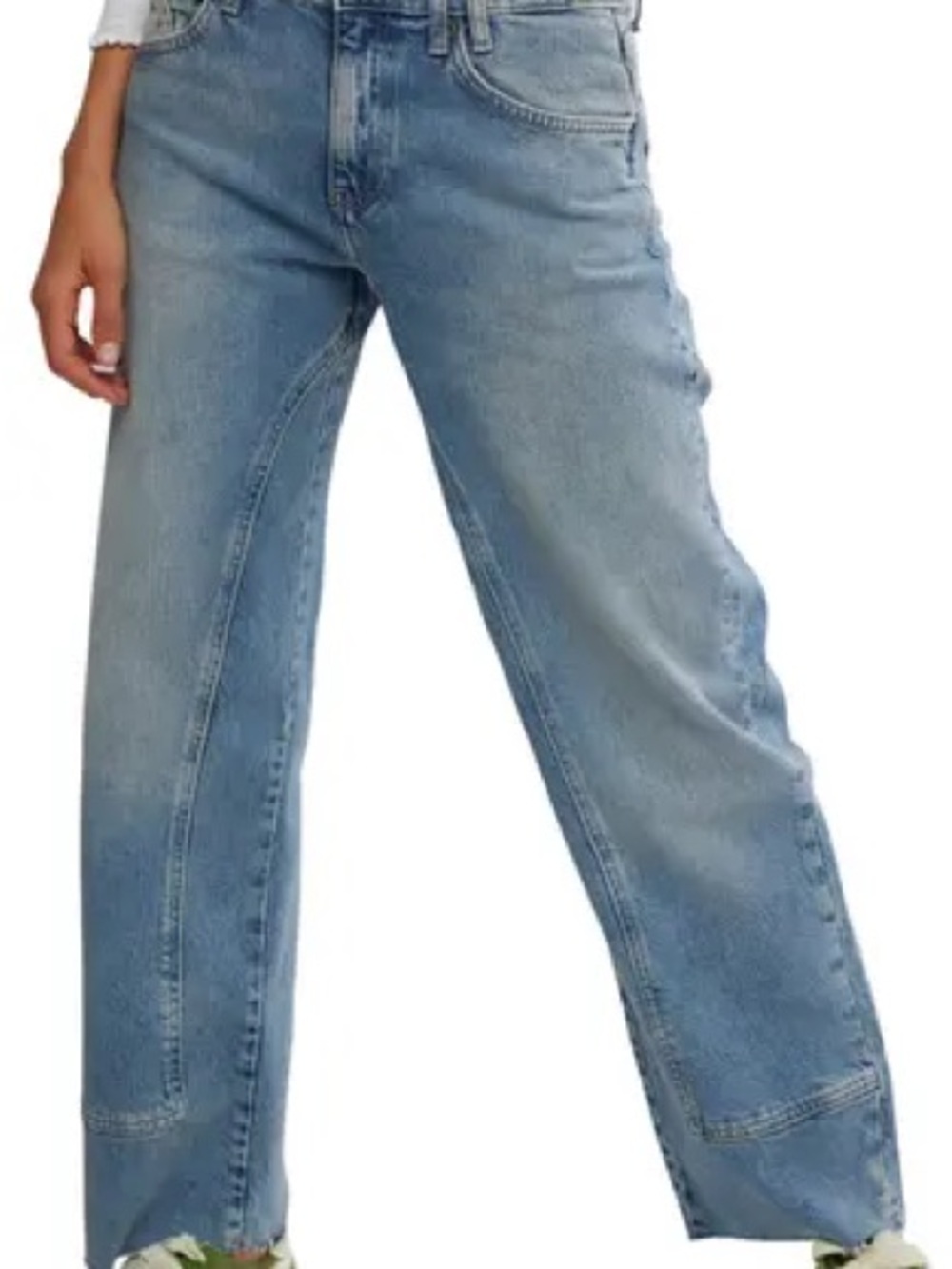 We The Free Light Blue Boyfriend Jeans